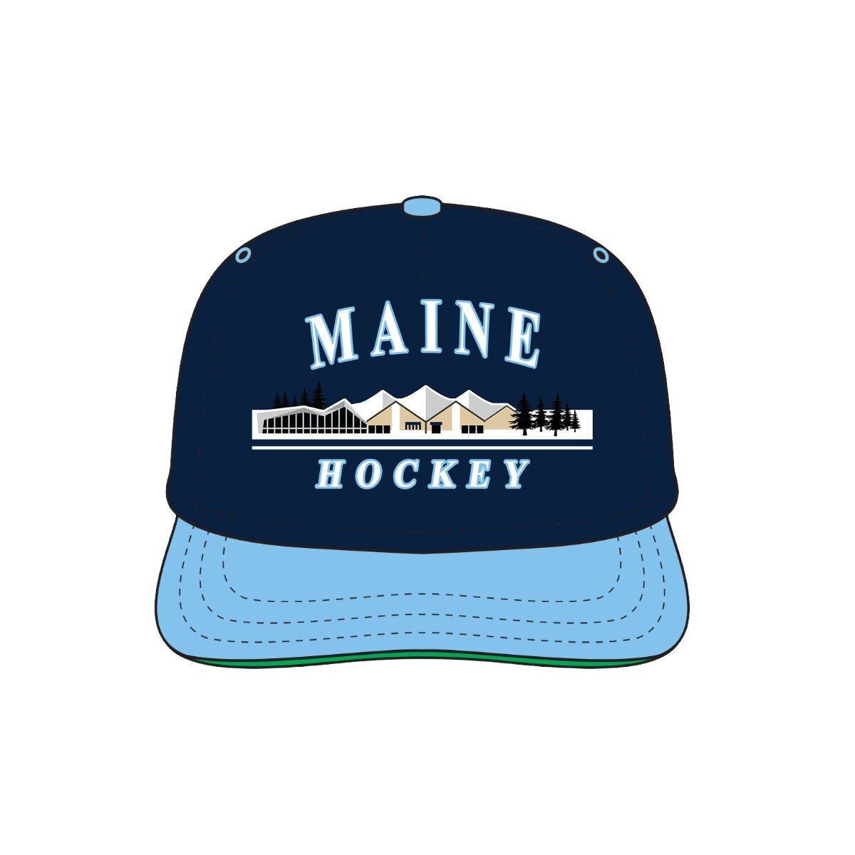 Maine Alfond Arena 50th Anniversary Hockey Hat